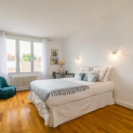 Climatise 7mn Centre 95m2 4 Adultes Bebe Garage Sous Sol Arrivee Autonome Daire