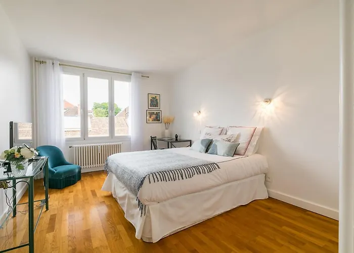 Climatise 7mn Centre 95m2 4 Adultes Bebe Garage Sous Sol Arrivee Autonome Daire